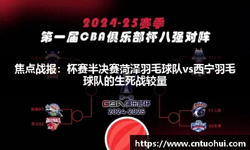 焦点战报：杯赛半决赛菏泽羽毛球队vs西宁羽毛球队的生死战较量